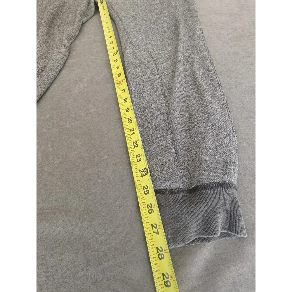 Abercrombie & Fitch Gray Marled Jogger Sweatpants Men's Large Drawstring Lounge